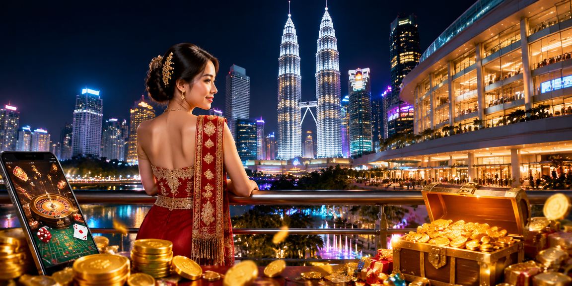 Pemandangan platform 1380 dengan suasana Kuala Lumpur yang moden dan dinamik